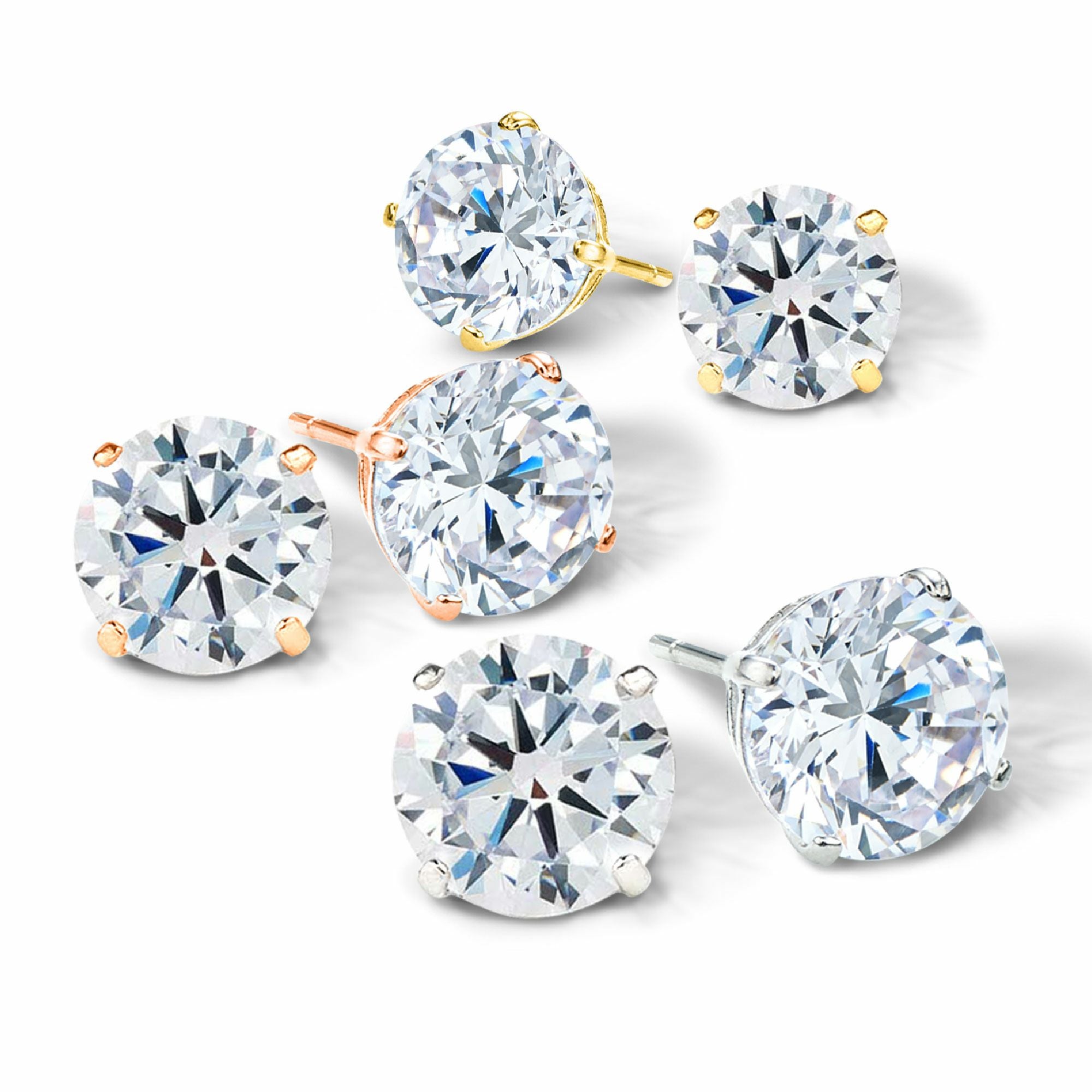 1.25カラット 一粒 ピアス ホワイトゴールド K14 WG | ニューヨーク