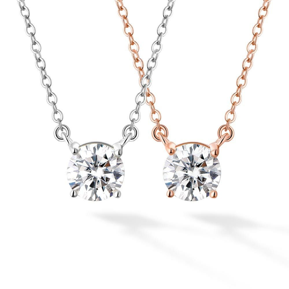 40%OFF】モアサナイト 一粒 ネックレス 1カラット | ニューヨークから